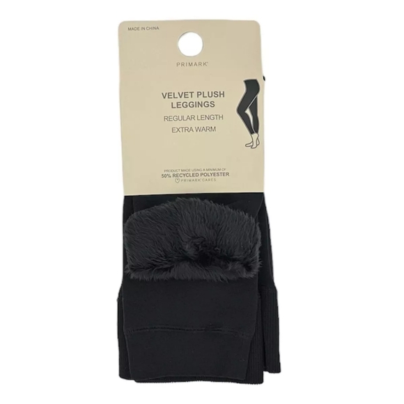 Velvet plush leggings - Picture 3 of 4